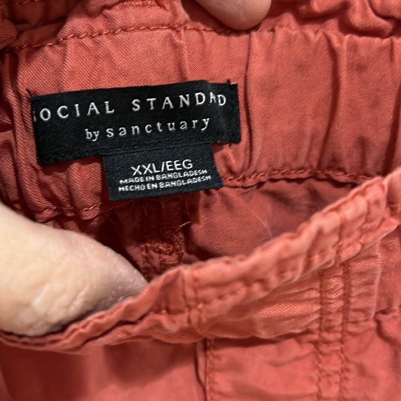 Social Standard By Sanctuary women’s high waist Melody paper bag pants. -A17 - Picture 2 of 9